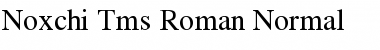 Noxchi Tms Roman Font