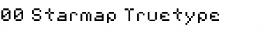 00 Starmap Truetype Regular Font
