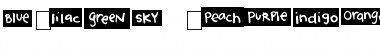 2Peas Blocks - Colors Font