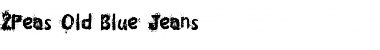 Download 2Peas Old Blue Jeans Font