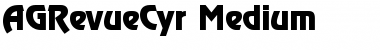 AGRevueCyr Font