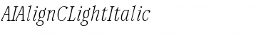 AIAlign Italic