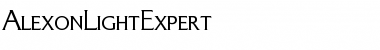 AlexonLightExpert Regular Font