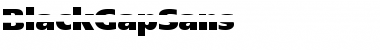 Download BlackGapSans Font