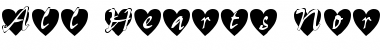 All-Hearts Normal Font
