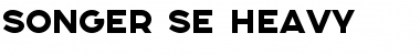 SONGER SemiExpanded Heavy Font