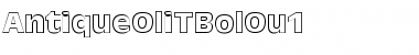 Download AntiqueOliTBolOu1 Font