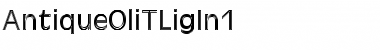 Download AntiqueOliTLigIn1 Font