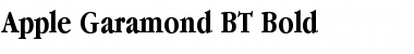 Apple Garamond BT Bold