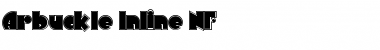 Download Arbuckle Inline NF Font