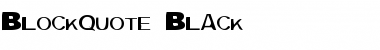 Download Blockquote Font