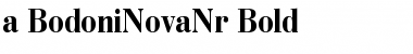 a_BodoniNovaNr Font