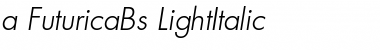 a_FuturicaBs LightItalic