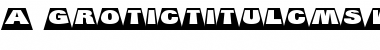 Download a_GroticTitulCmSwHv Font