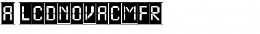 a_LCDNovaCmFr Regular Font