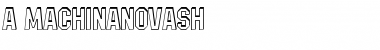 Download a_MachinaNovaSh Font