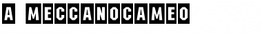 a_MeccanoCm Regular Font