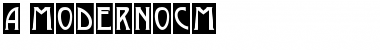 a_ModernoCm Regular Font