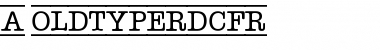 Download a_OldTyperDcFr Font