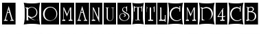 a_RomanusTtlCmD4Cb Regular Font