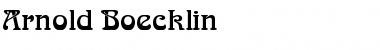 Arnold Boecklin Regular Font