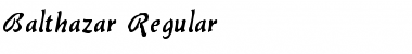 Download Balthazar Font