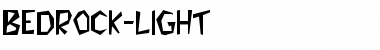 Download Bedrock-Light Font
