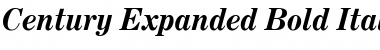 CenturyExpd BT Bold Italic Font