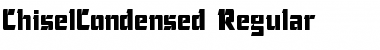 ChiselCondensed Regular Font