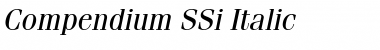 Compendium SSi Font