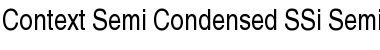 Download Context Semi Condensed SSi Font