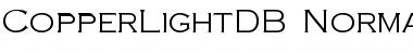 CopperLightDB Font