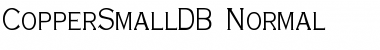 CopperSmallDB Normal Font