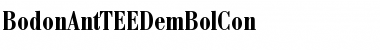 Download BodonAntTEEDemBolCon Font