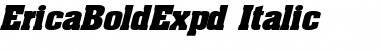 EricaBoldExpd Font