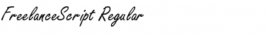 FreelanceScript Font