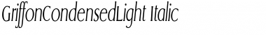 Download GriffonCondensedLight Font