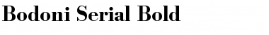 Bodoni-Serial Font