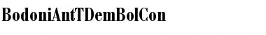 Download BodoniAntTDemBolCon Font