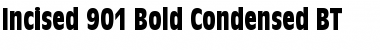 Incised901 BdCn BT Bold Font