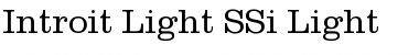 Download Introit Light SSi Font