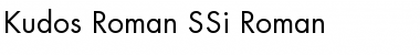 Download Kudos Roman SSi Font