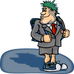 Businessman - Punk Rocker