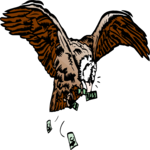 Eagle with Money