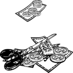 Money & Scissors