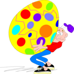 Man Lifting Egg