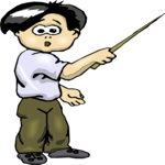 Boy with Pointer