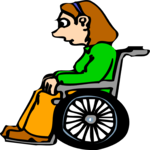 Woman in Wheelchair