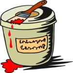 Paintbrush & Can 08