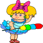 Girl with Bow